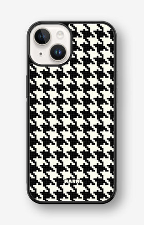 iPhone 14 Plus Hard Case – Houndstooth - View 1