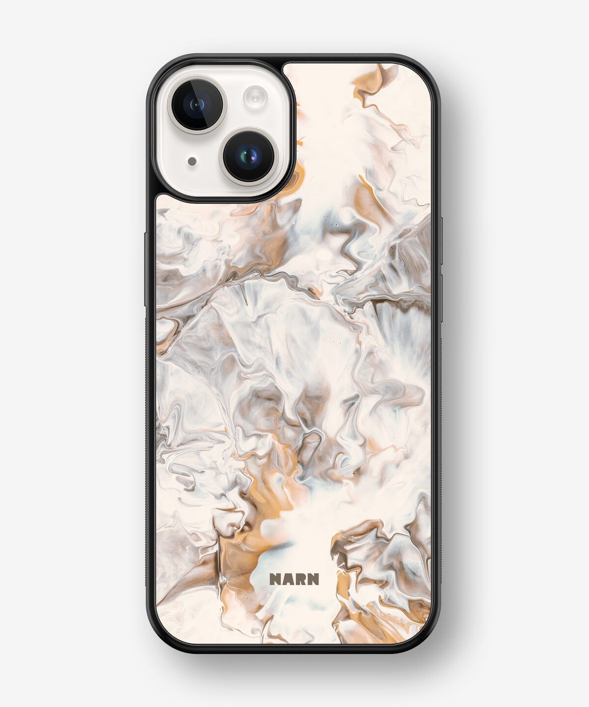 iPhone 14 Plus Hard Case – Icy Caramel - View 1