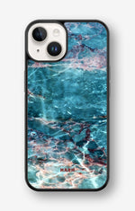iPhone 14 Plus Hard Case – Icy Marble - View 1