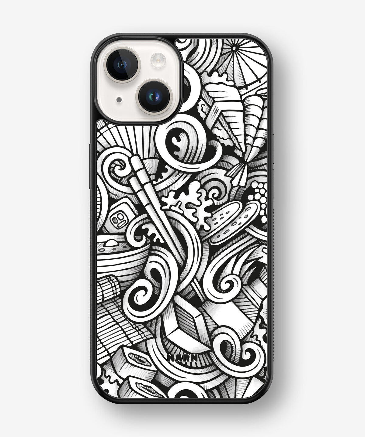 iPhone 14 Plus Hard Case – Japanese Pattern - View 1