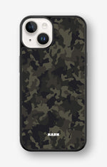 iPhone 14 Plus Hard Case – Jungle Green Camo - View 1