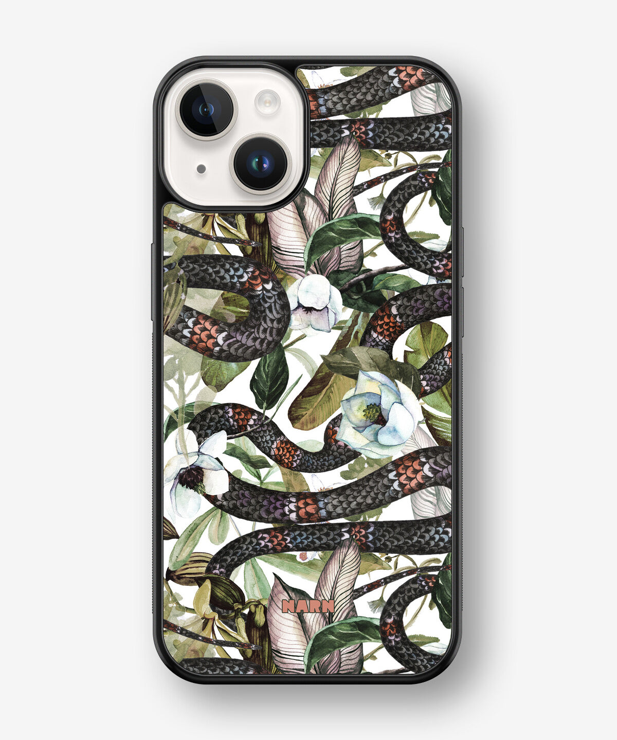 iPhone 14 Plus Hard Case – Jungle Snake - View 1