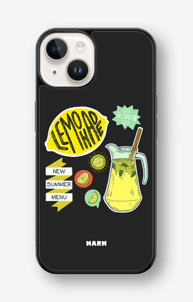 iPhone 14 Plus Hard Case – Lemon Summer - View 1