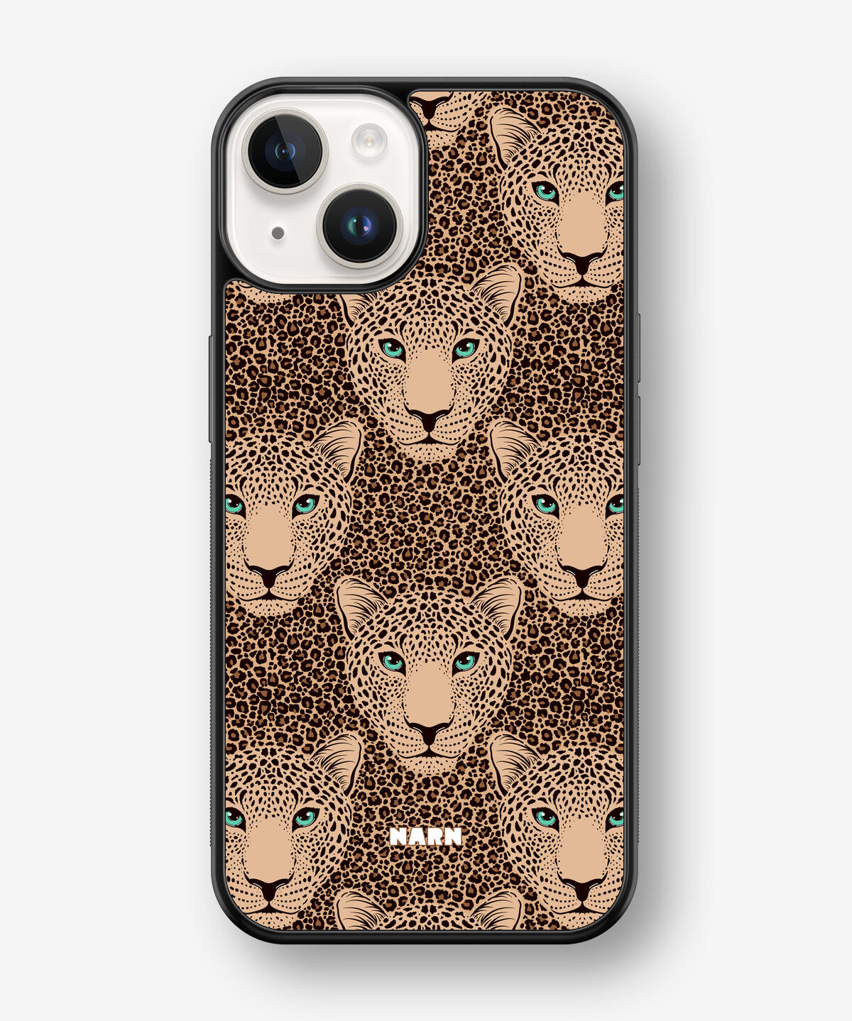 iPhone 14 Plus Hard Case – Leopard Gaze - View 1