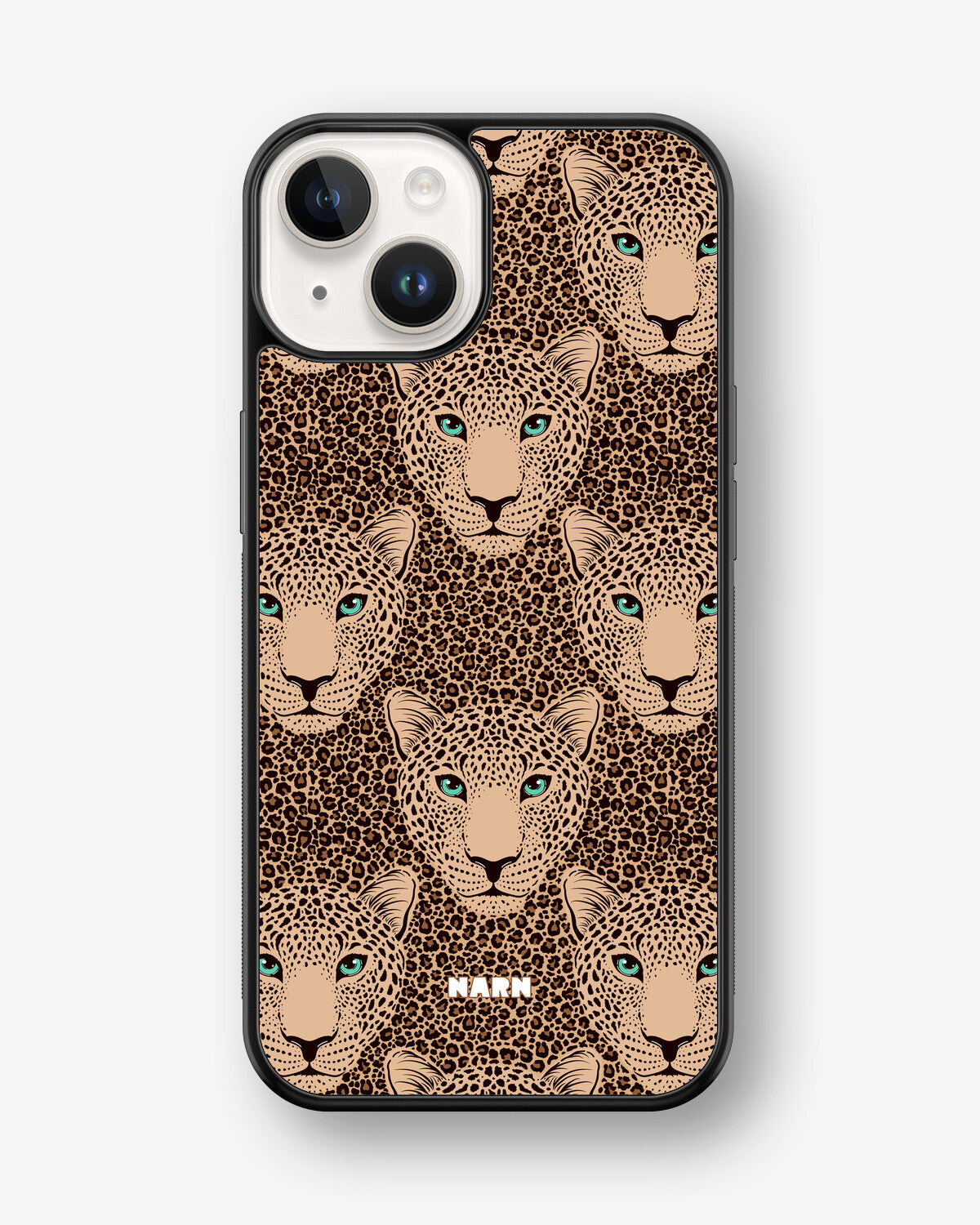 iPhone 14 Plus Hard Case – Leopard Gaze - View 1