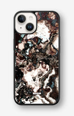 iPhone 14 Plus Hard Case – Marble Brown - View 1