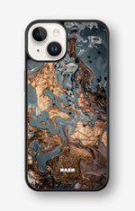 iPhone 14 Plus Hard Case – Molten Gold - View 1