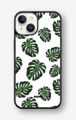 iPhone 14 Plus Hard Case – Monstera Pattern - View 1