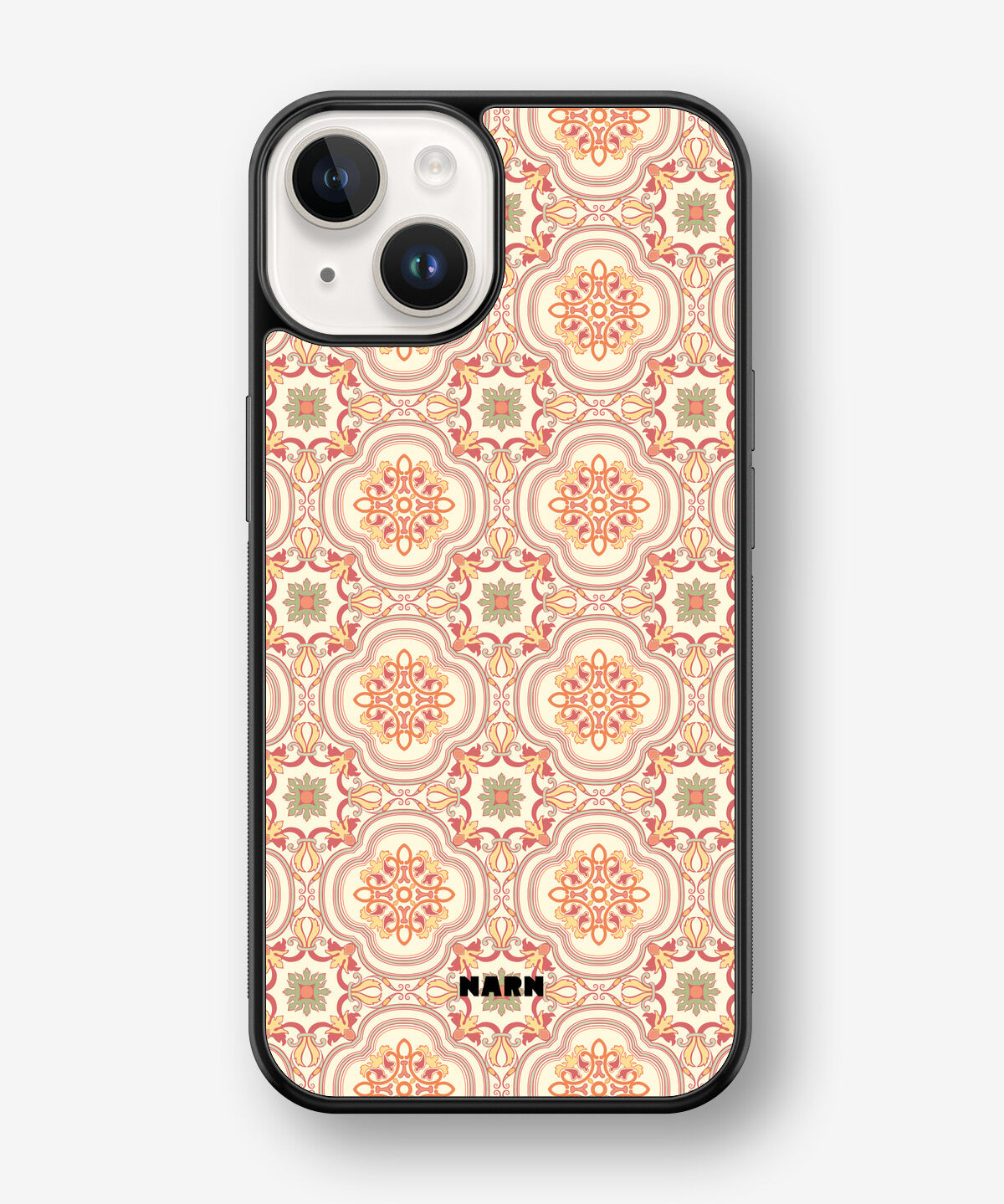 iPhone 14 Plus Hard Case – Moroccan Tiles - View 1
