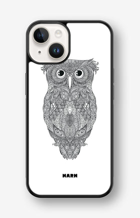 iPhone 14 Plus Hard Case – Owl - View 1