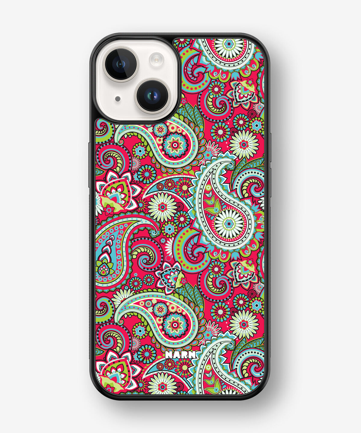 iPhone 14 Plus Hard Case – Paisley Paradise - View 1