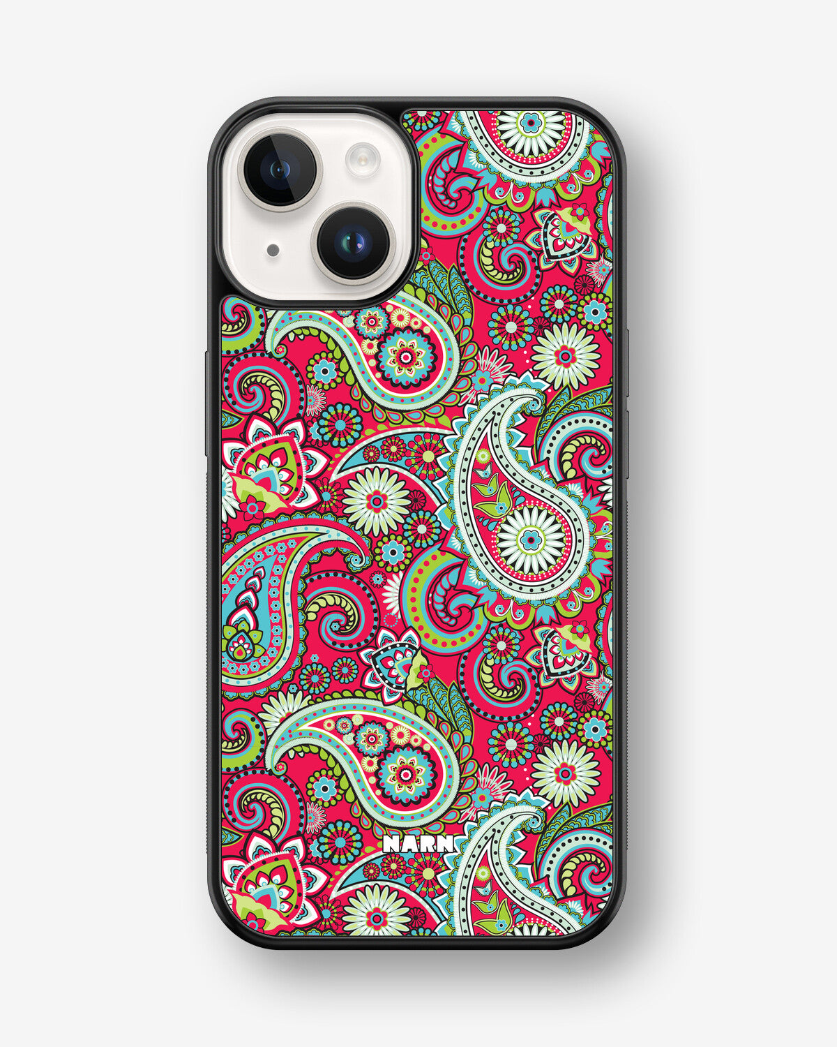 iPhone 14 Plus Hard Case – Paisley Paradise - View 1