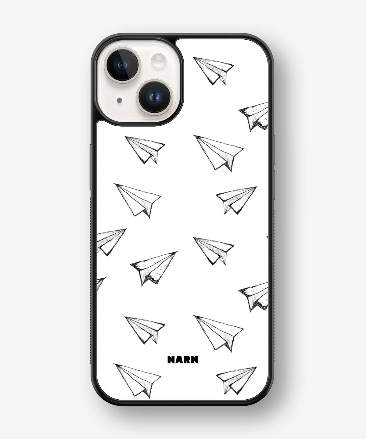 iPhone 14 Plus Hard Case – Paper Planes - View 1