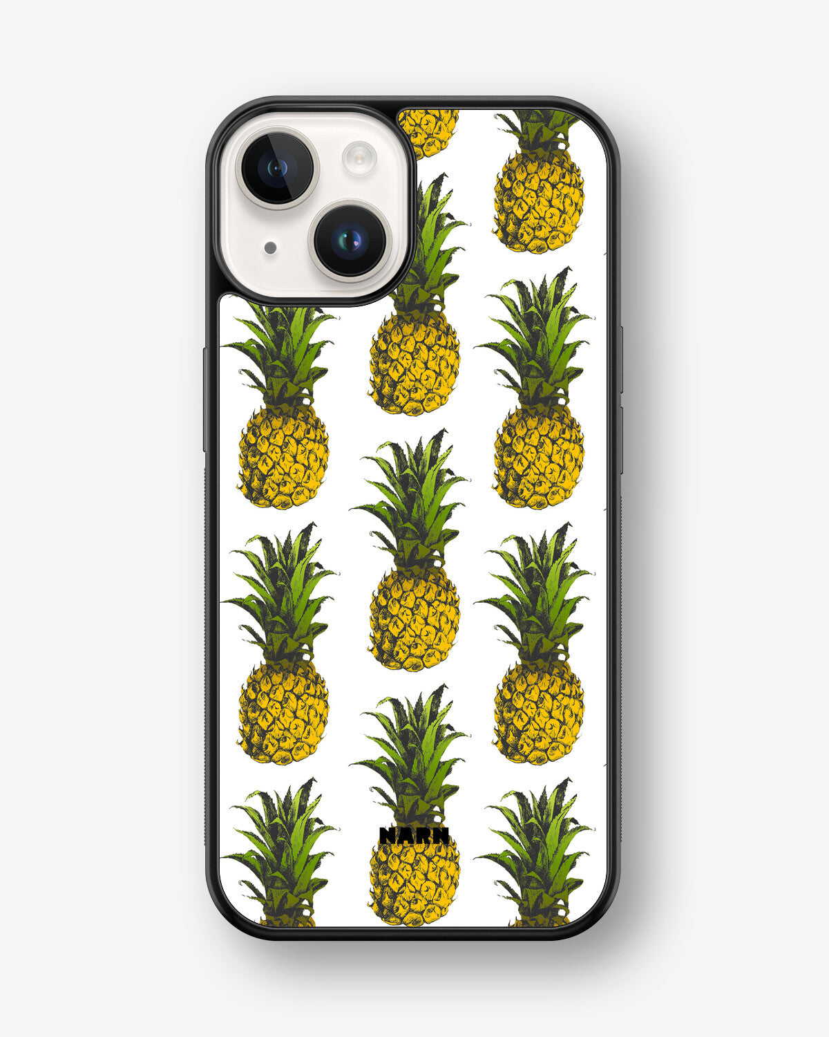 iPhone 14 Plus Hard Case – Pineapple Bliss - View 1