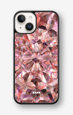 iPhone 14 Plus Hard Case – Pink Crystals - View 1