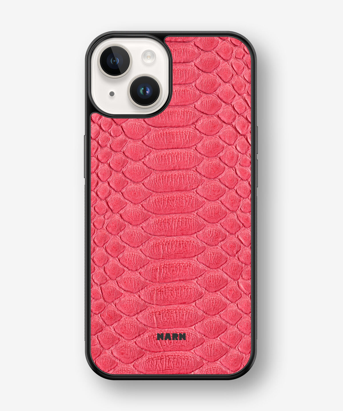 iPhone 14 Plus Hard Case – Pink Snake - View 1