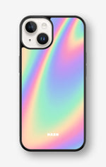 iPhone 14 Plus Hard Case – Rainbow Haze - View 1