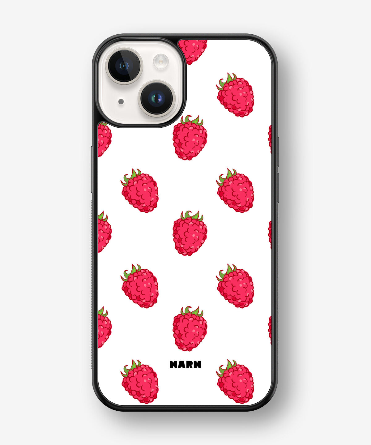 iPhone 14 Plus Hard Case – Raspberry Bliss - View 1