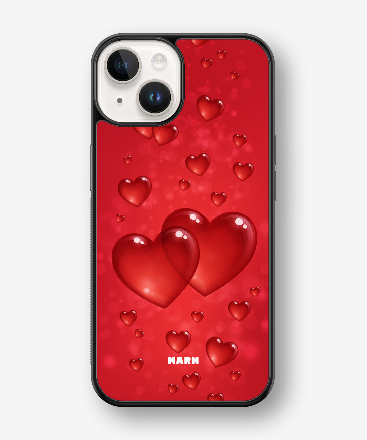 iPhone 14 Plus Hard Case – Red Romance - View 1
