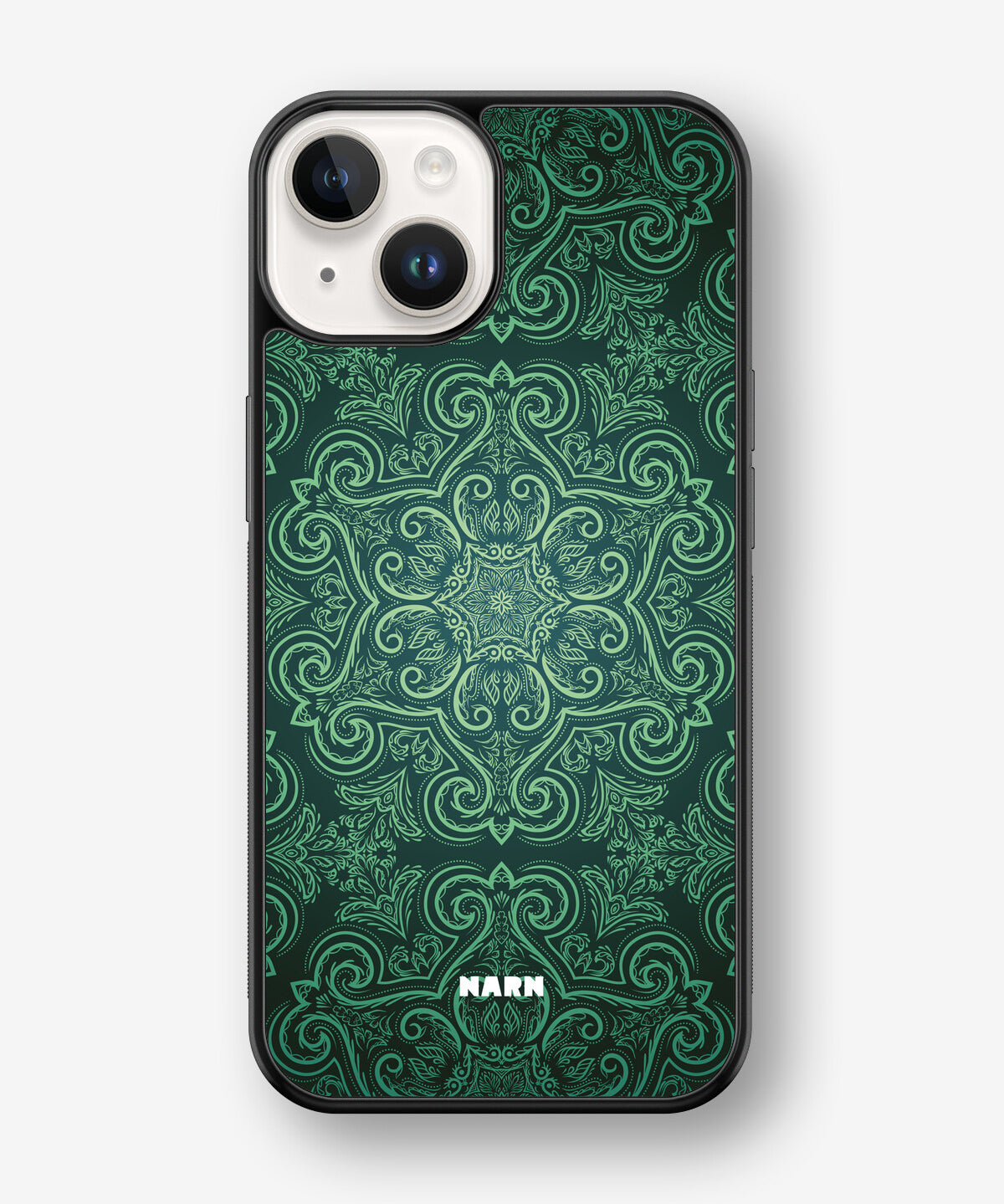 iPhone 14 Plus Hard Case – Retro Forest - View 1