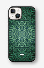 iPhone 14 Plus Hard Case – Retro Forest - View 1
