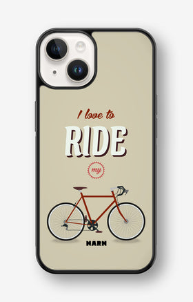 iPhone 14 Plus Hard Case – Ride My Bicycle - View 1