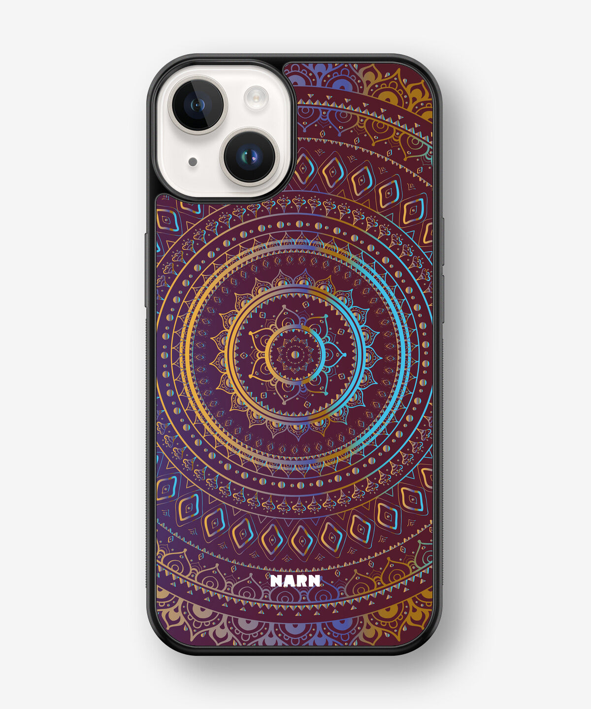 iPhone 14 Plus Hard Case – Royal Mandala - View 1