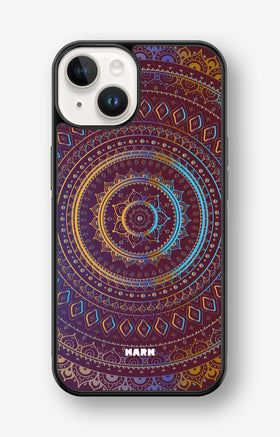 iPhone 14 Plus Hard Case – Royal Mandala - View 1