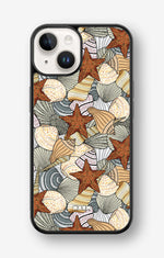 iPhone 14 Plus Hard Case – Sea Shells - View 1