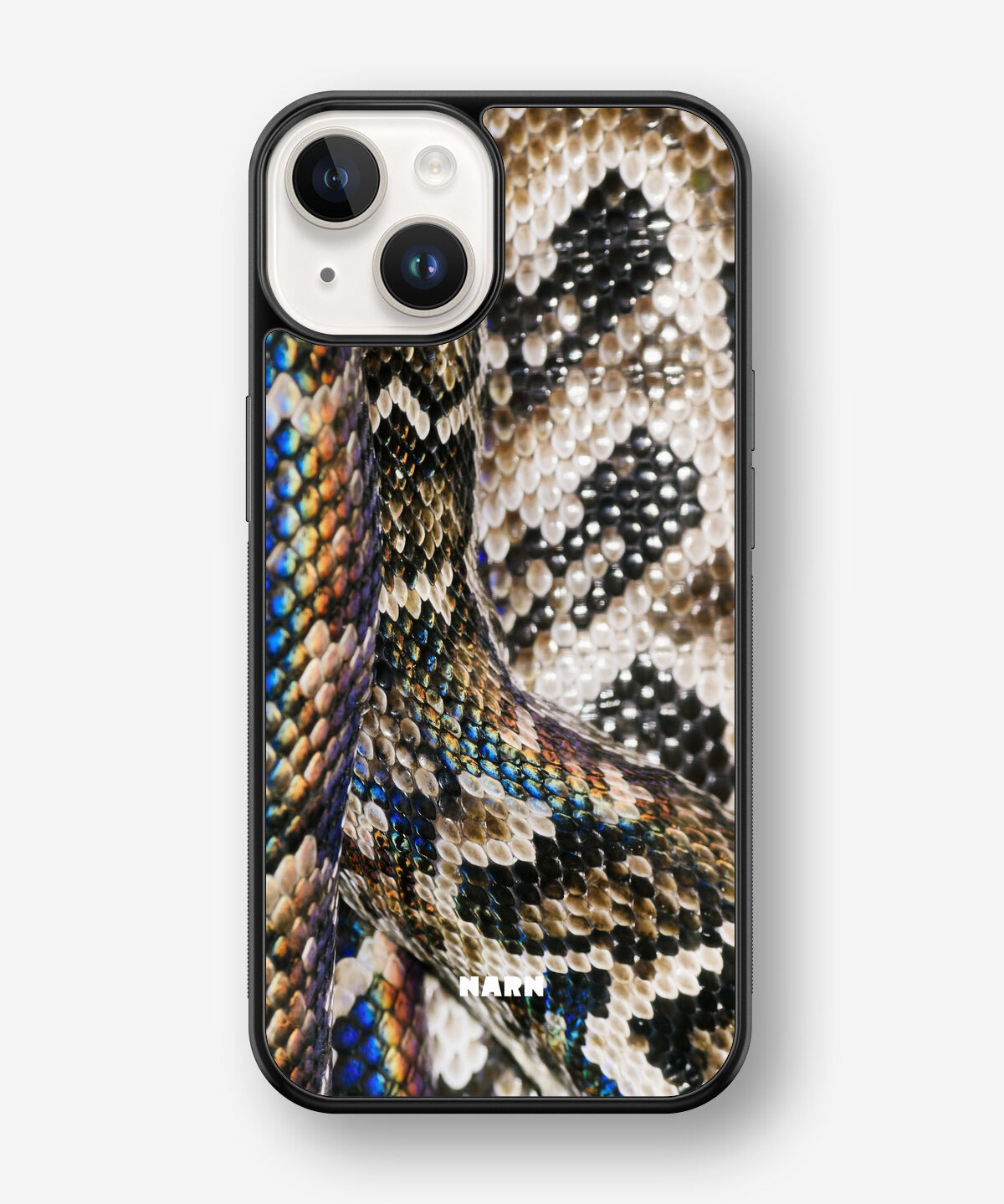 iPhone 14 Plus Hard Case – Shining Snakeskin - View 1