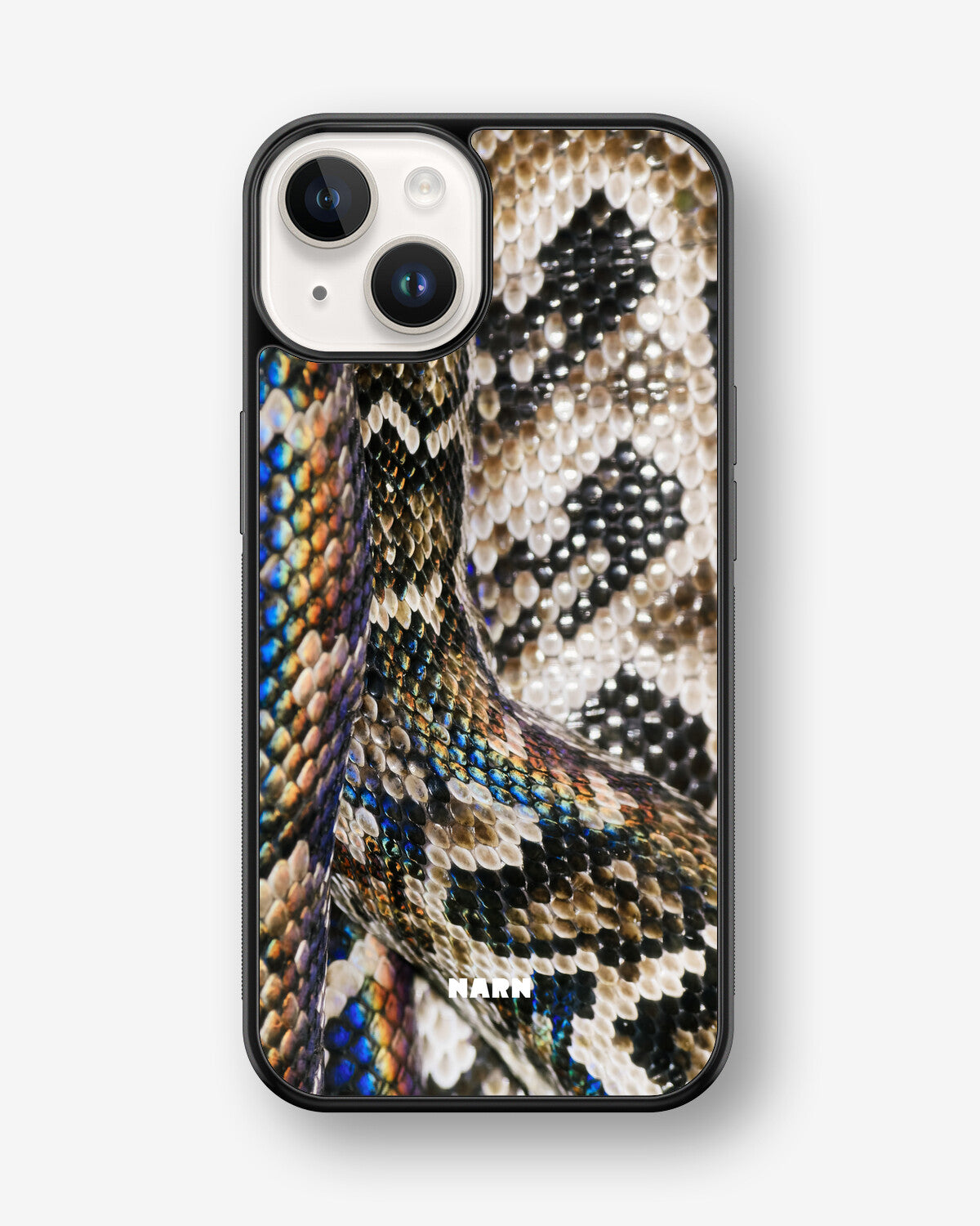iPhone 14 Plus Hard Case – Shining Snakeskin - View 1