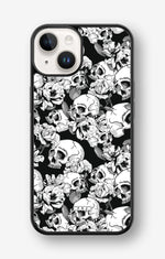 iPhone 14 Plus Hard Case – Skull Garden - View 1