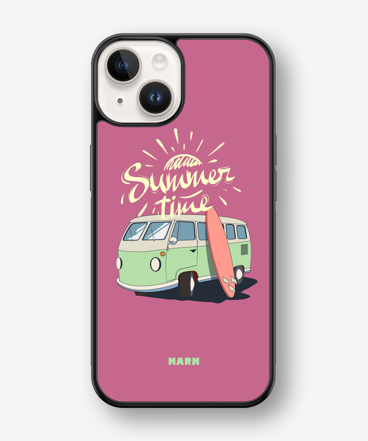 iPhone 14 Plus Hard Case – Summer Van - View 1