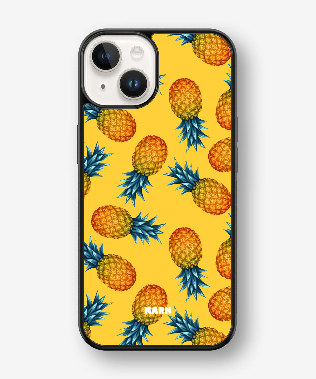 iPhone 14 Plus Hard Case – Sunny Pineapple - View 1