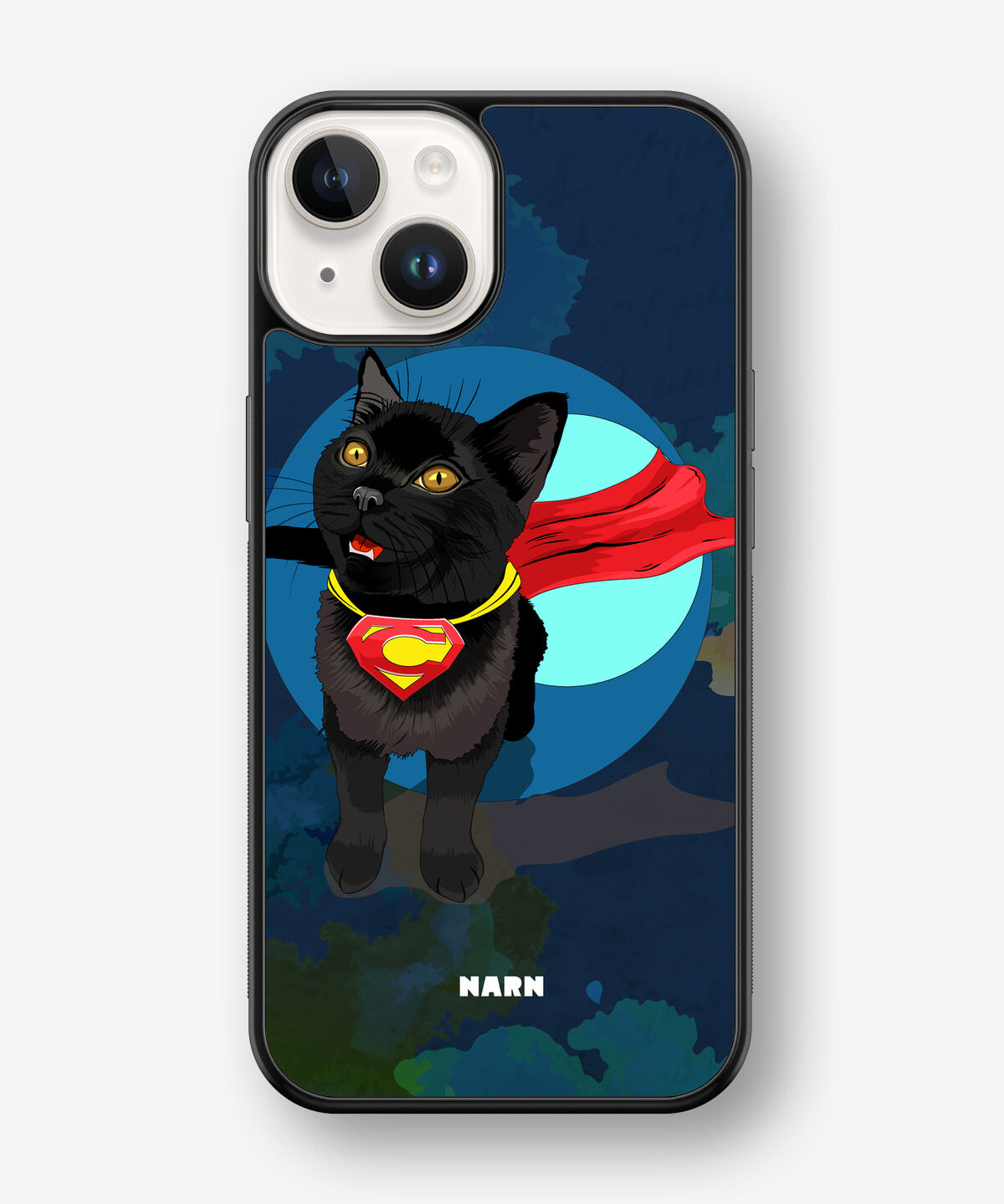iPhone 14 Plus Hard Case – Super Cat - View 1