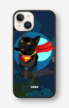 iPhone 14 Plus Hard Case – Super Cat - View 1