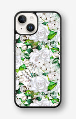 iPhone 14 Plus Hard Case – White Bloom - View 1
