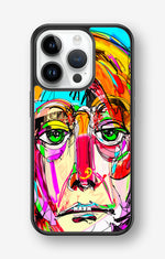 iPhone 14 Pro Hard Case – Abstract Portrait - View 1