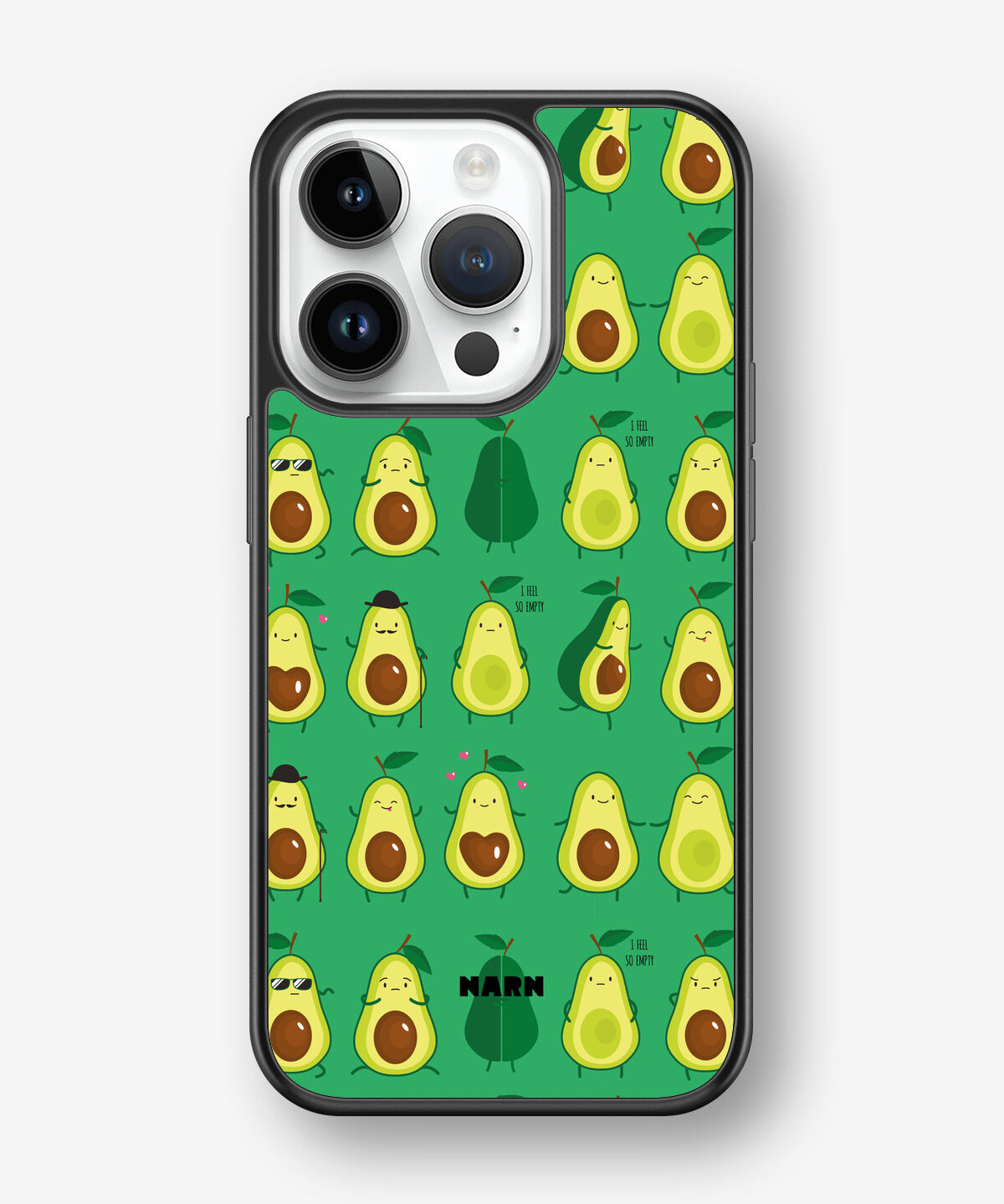 iPhone 14 Pro Hard Case – Avocado Mood - View 1