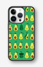 iPhone 14 Pro Hard Case – Avocado Mood - View 1