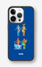 iPhone 14 Pro Hard Case – Beatles Blue - View 1