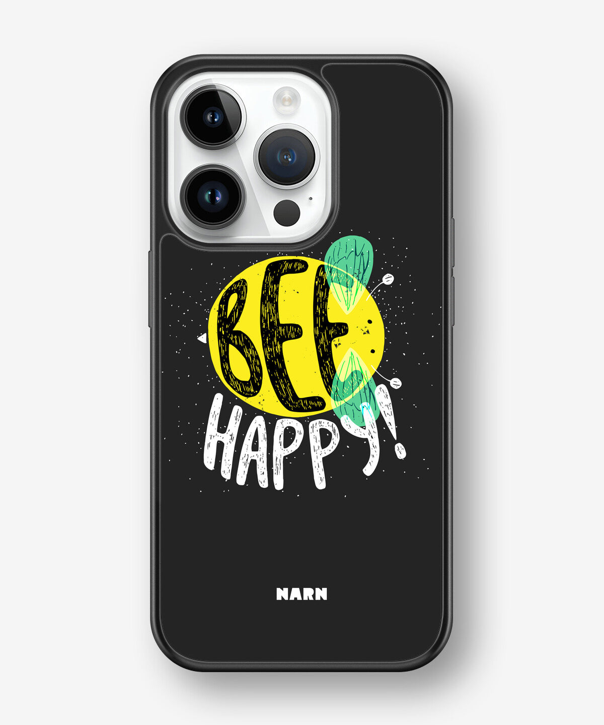 iPhone 14 Pro Hard Case – BEE Happy - View 1
