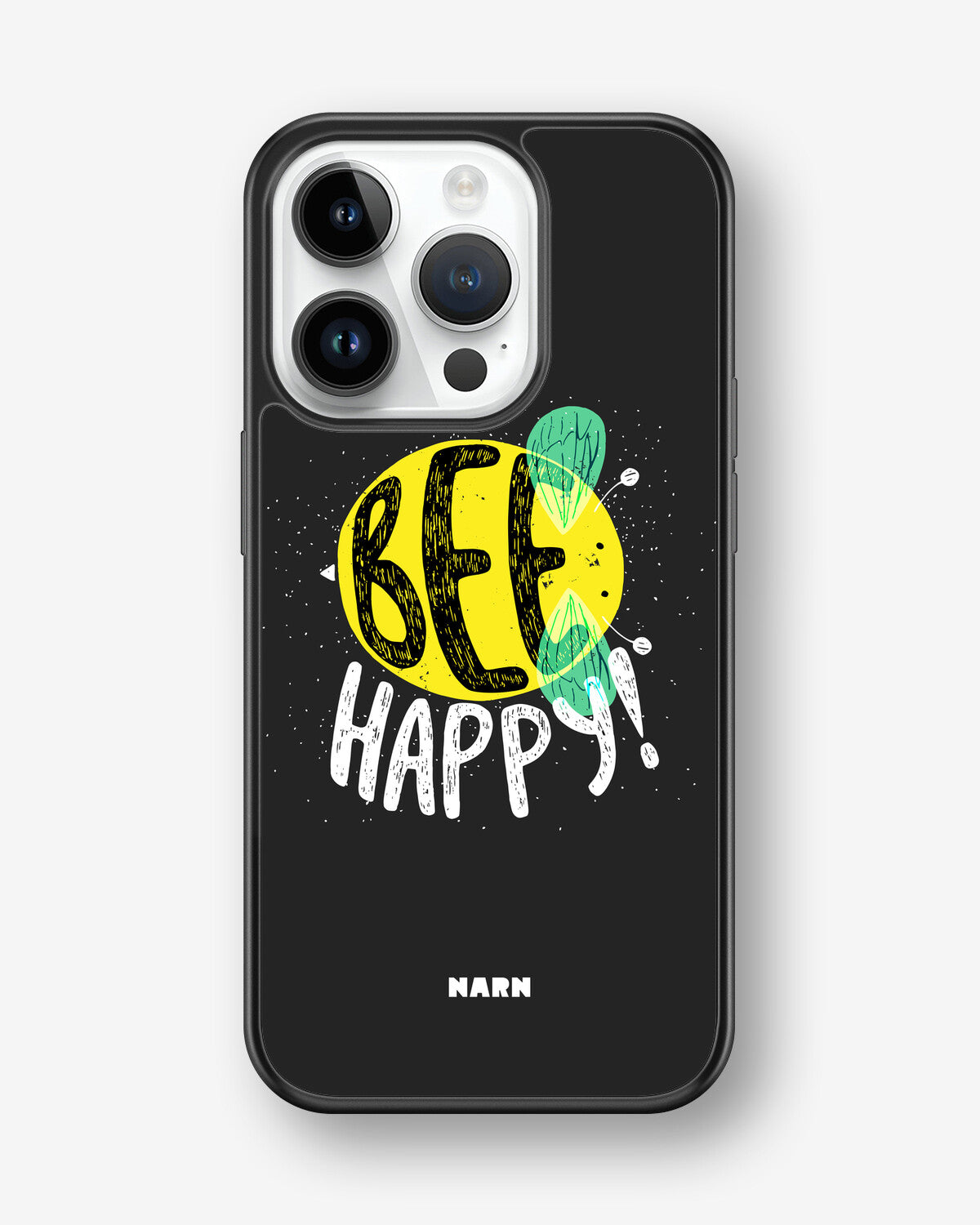 iPhone 14 Pro Hard Case – BEE Happy - View 1