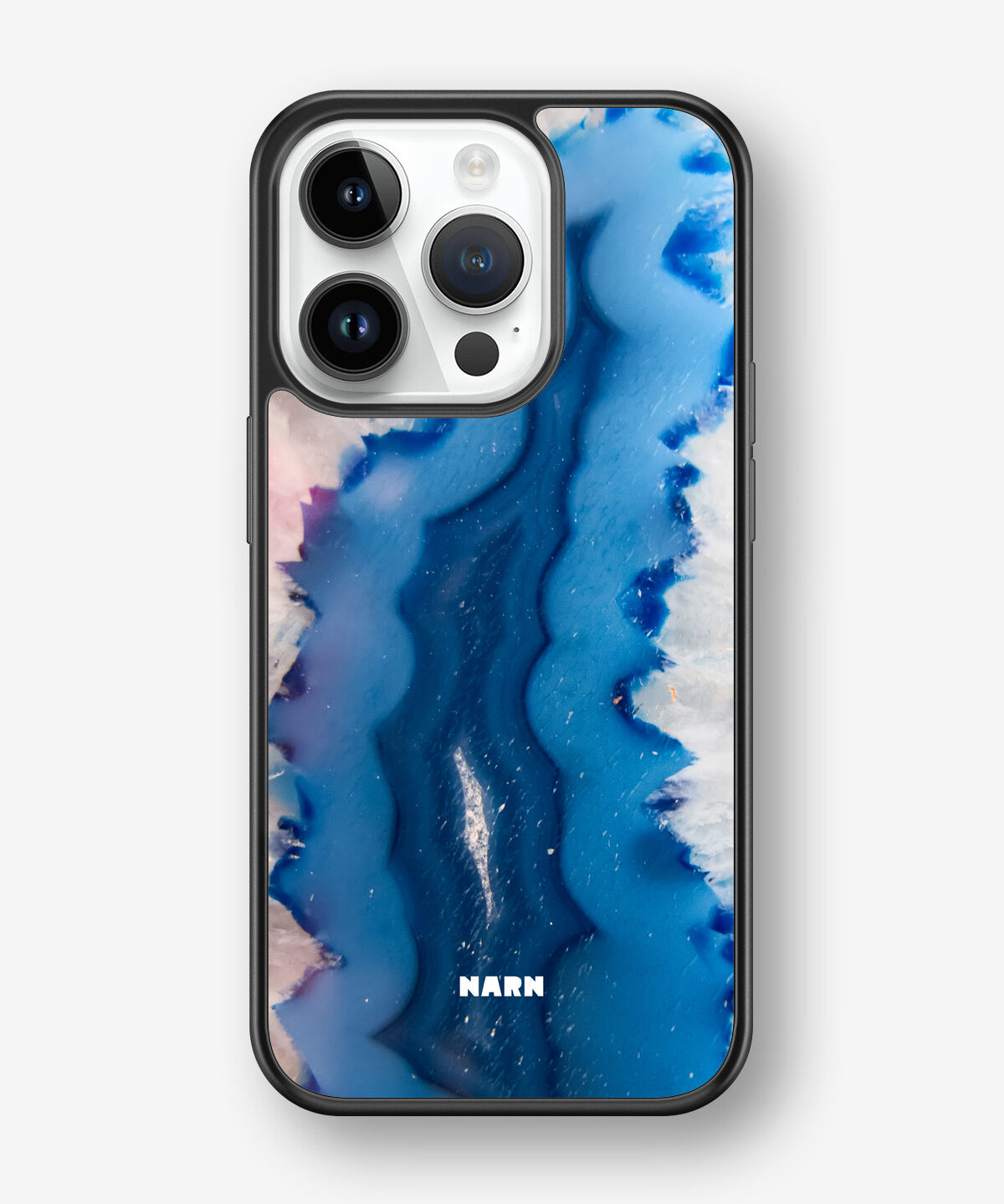 iPhone 14 Pro Hard Case – Blue Agate - View 1