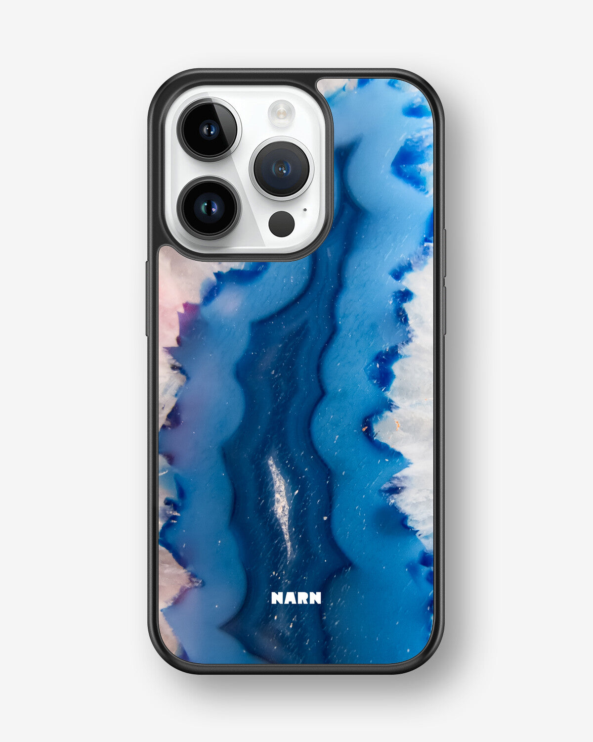 iPhone 14 Pro Hard Case – Blue Agate - View 1