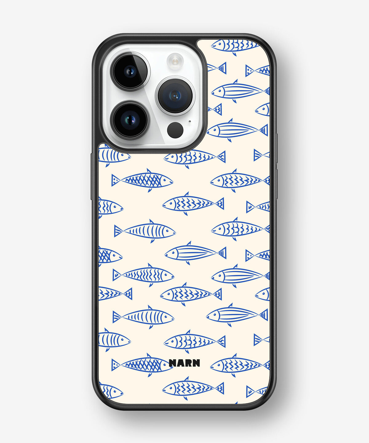 iPhone 14 Pro Hard Case – Blue Catch - View 1