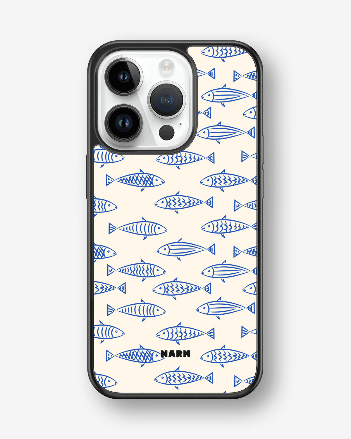 iPhone 14 Pro Hard Case – Blue Catch - View 1