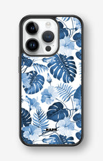 iPhone 14 Pro Hard Case – Blue Tropics - View 1