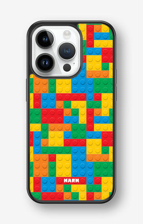iPhone 14 Pro Hard Case – Building Bricks - View 1