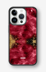 iPhone 14 Pro Hard Case – Burgendy Shimmer - View 1